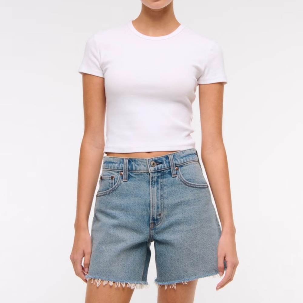 Abercrombie & Fitch The Dad High Rise Short